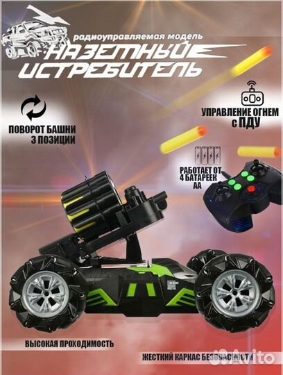 Машинка на пульте управления новая
