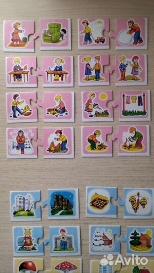 Развивающие игры, пазлы