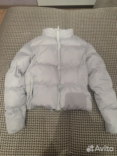 Пуховик ASOS серый