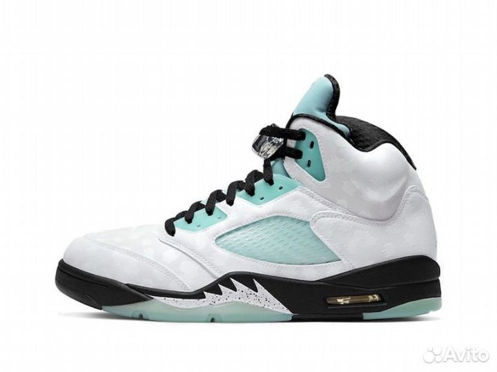 Nike air jordan 5 green island