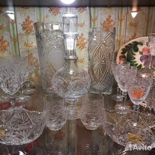 Графин.хрусталь.ссср.винтаж.много