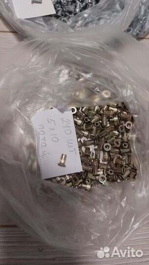 Заклёпка резьбовая потай м3