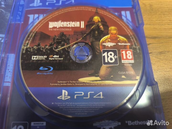 Wolfenstein 2 the new colossus ps4/вольфенштейн 2