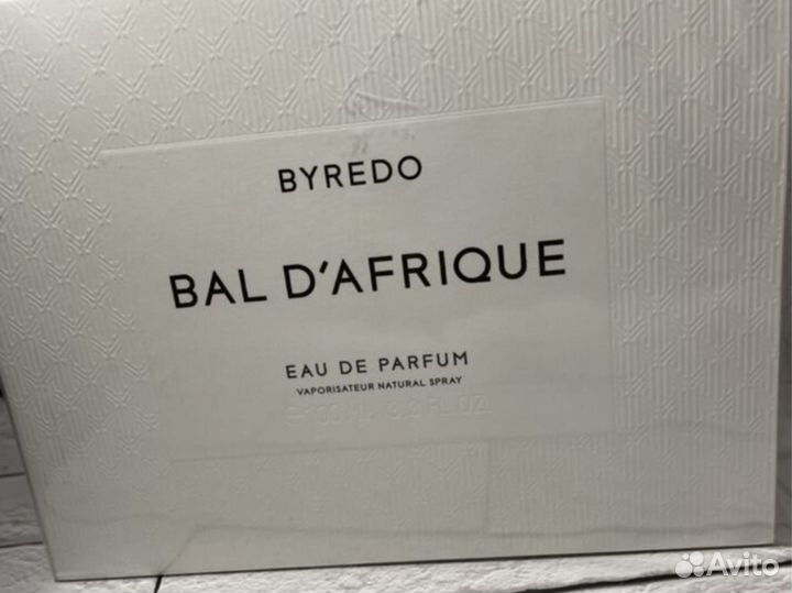 Byredo bal d afrique / байредо бал Африка Духи