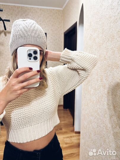 Шапка женская вязаная новая
