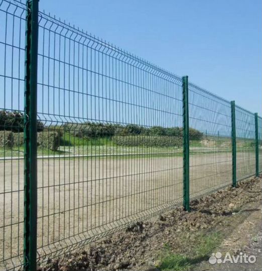 Забор из 3D сетки за 1 день качественно