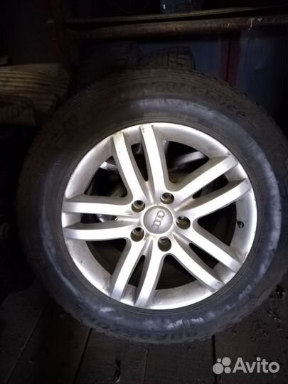 Колеса в сборе r18 зимние audi