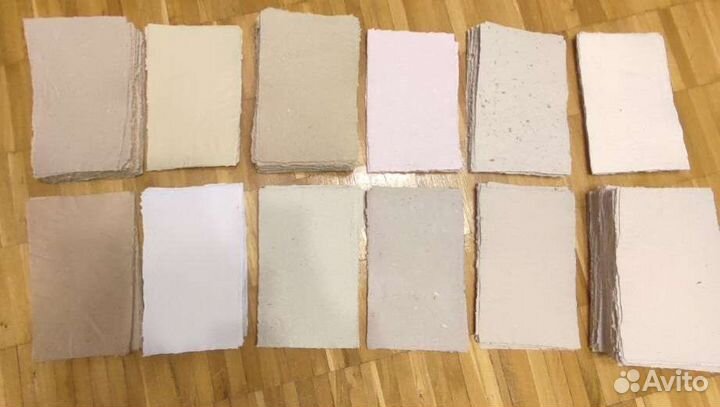 Бумага ручного литья, крафт бумага