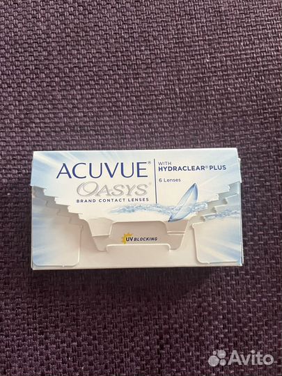 Линзы acuvue oasys 1