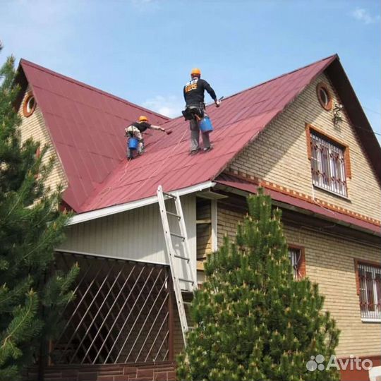 Покраска крыш