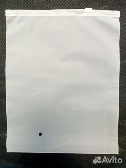 Пакет зип лок / zip lock матовый 15х10 160 мкм