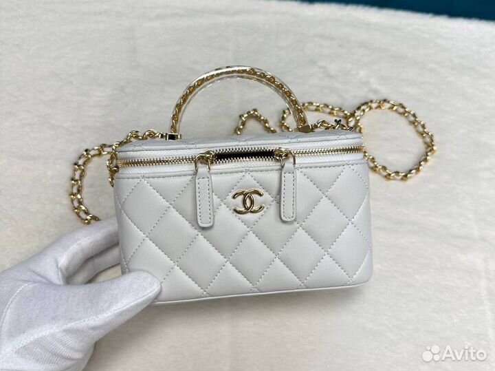 Сумка Chanel Vanity гладкая кожа