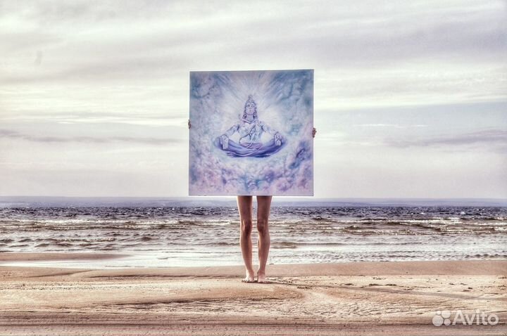 Картины.Роспись по коже.Барельеф