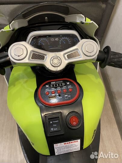 Детский мотоцикл на аккумуляторе