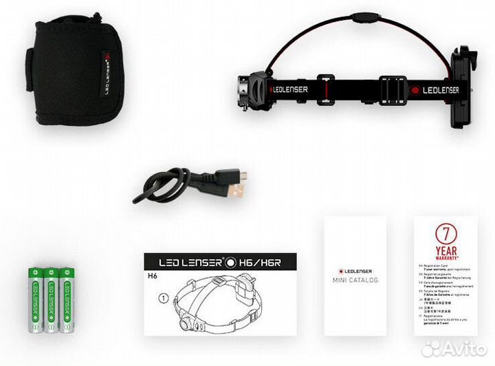 Налобный фонарь Led Lenser H6R