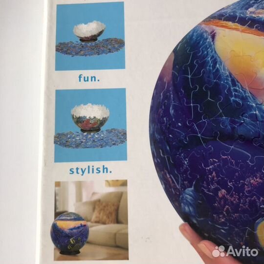 3D паззл пластиковый 540 деталей Волшебный Риф