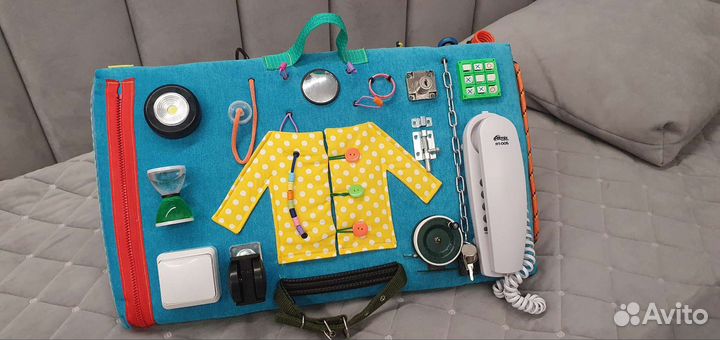 Мягкий бизиборд б/у