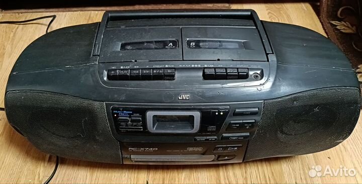 Двухкассетный JVC