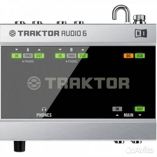 NI Traktor Audio 6 - звуковая карта для DJ новая