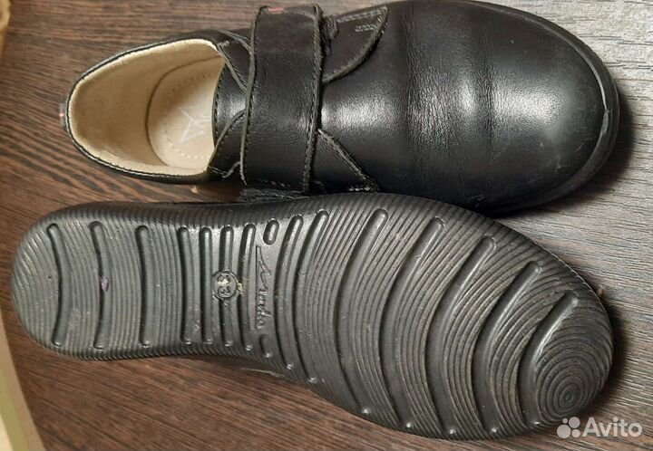 Ботинки кожаные