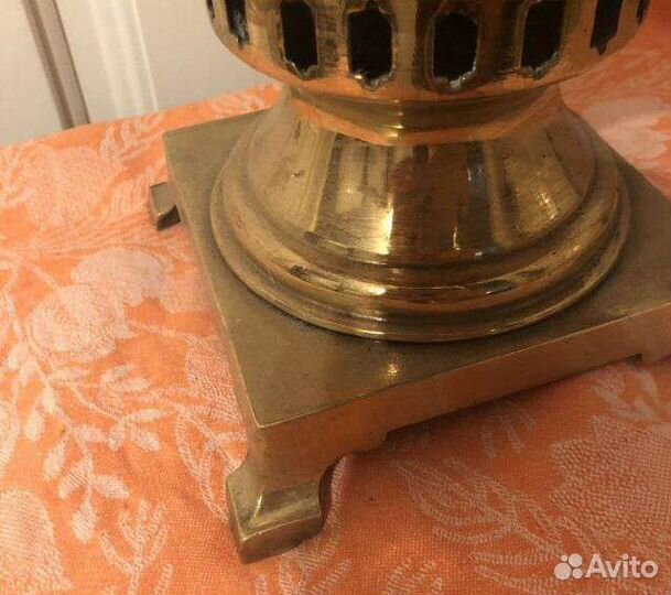 Самовар на дровах старинный