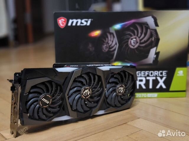 MSI GTX 2070 Super X trio купить в Москве | Электроника | Авито
