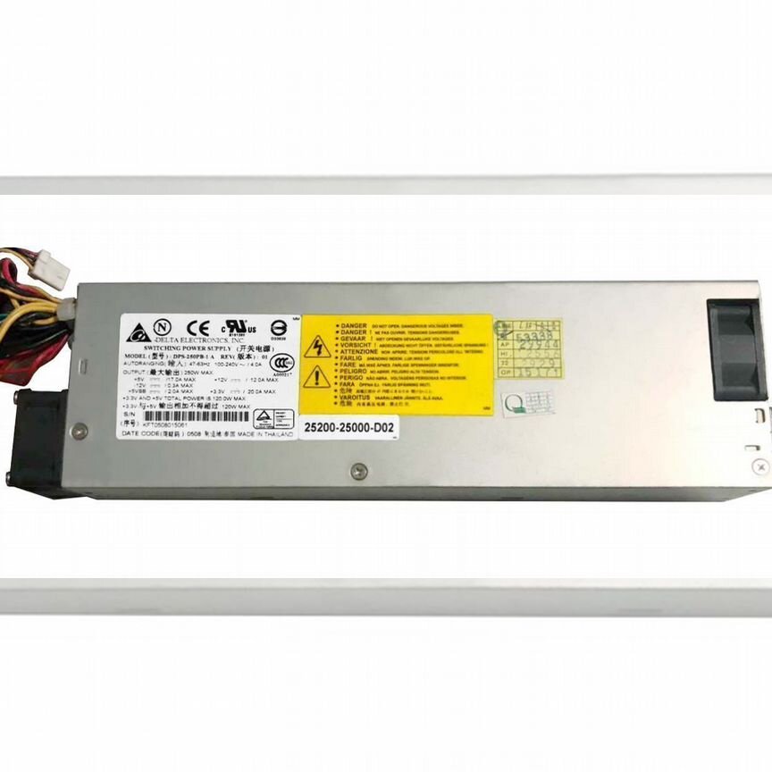 Блок Питания Delta Dps-250pb-1 A 250w
