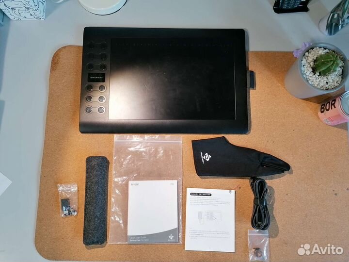 Графический планшет gaomon m106k