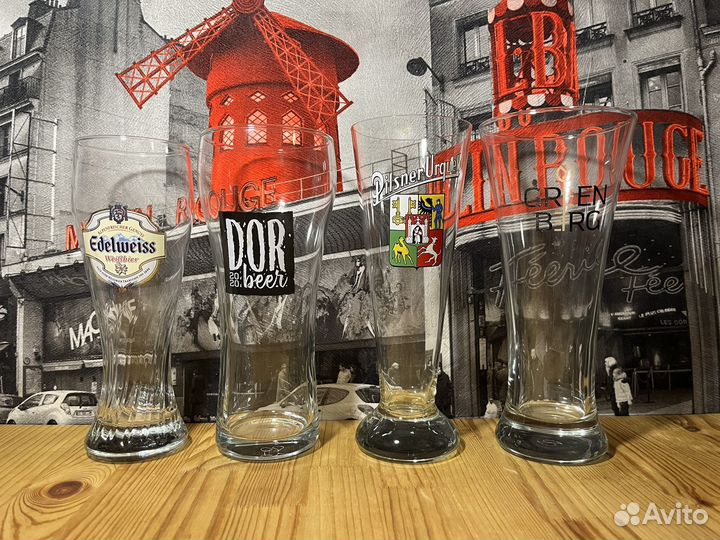 Пивные бокалы, бокал для пива, набор бокалов