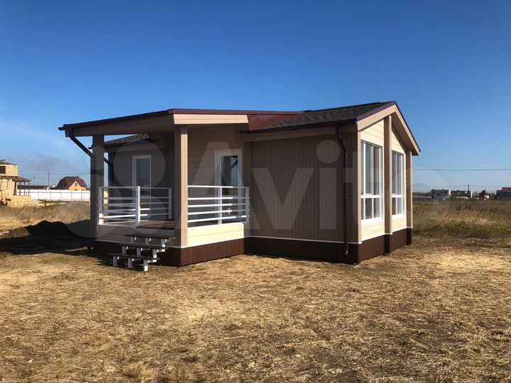 Дом 57 м² на участке 8 сот.