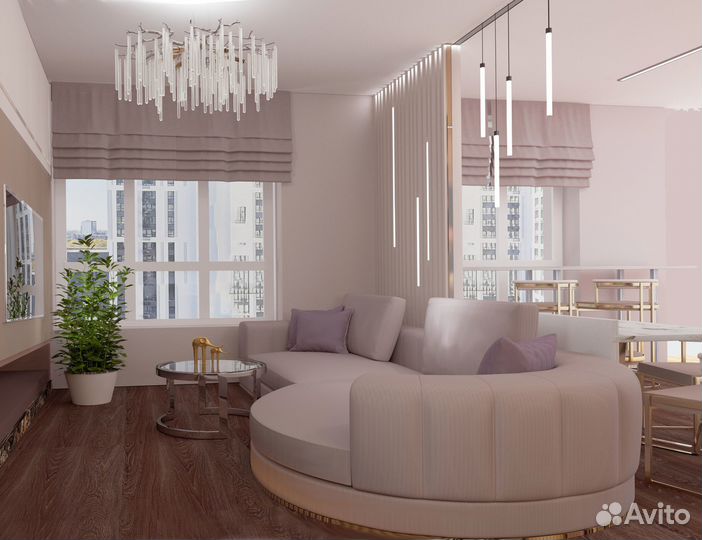 Дизайн интерьера квартир и коттеджей