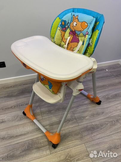 Стульчик для кормления chicco polly