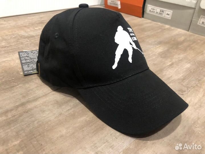 Кепка бейсболка с принтом Хоккейная