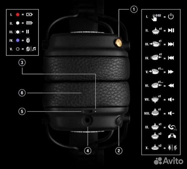 Наушники marshall major 3 bluetooth