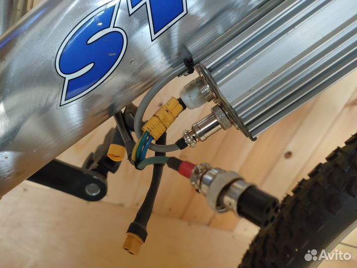 Электровелосипед двухподвес