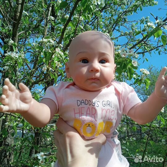 Кукла реборн новая 53 см