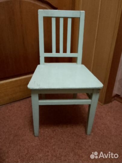 Стульчик деревянный детский
