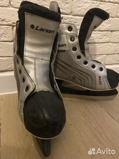 Коньки хоккейные alex larsen 37 р