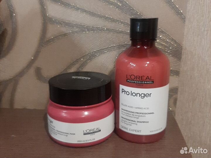 Шампунь + маска Лореаль Пролонгер