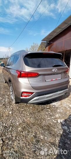 Hyundai Santa Fe 2.4 AT, 2019, 115 000 км