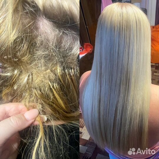 Наращивание волос (нужны модели)