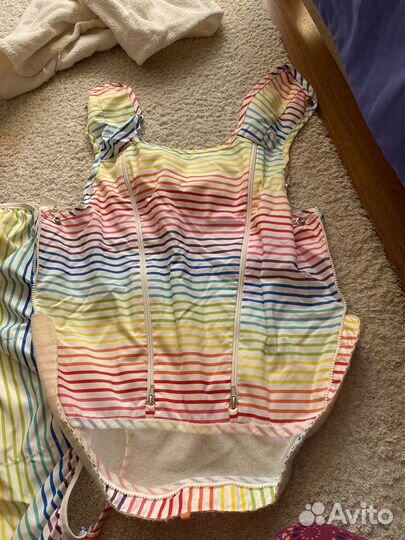 Летний кит на коляску stokke радужный