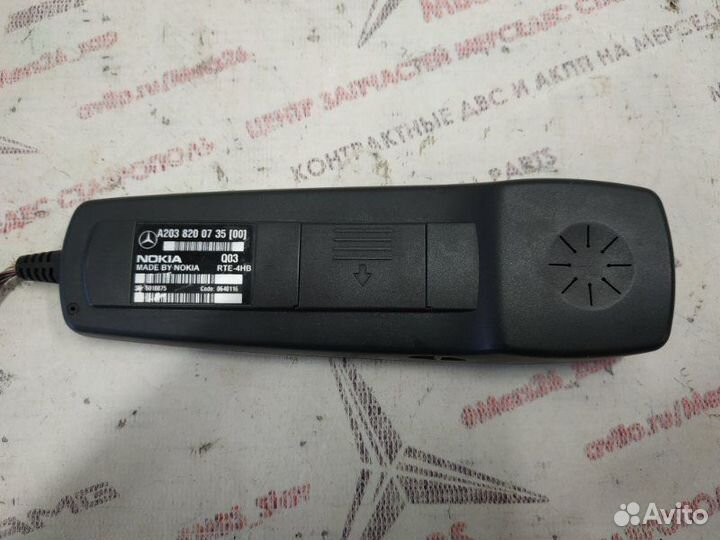 Телефон Mercedes C-Class W203