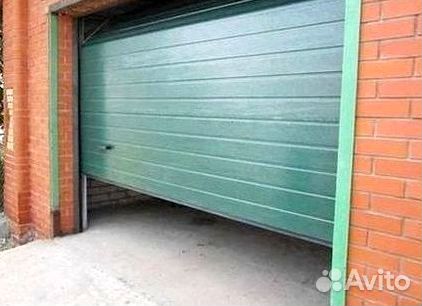 Секционные ворота с установкой