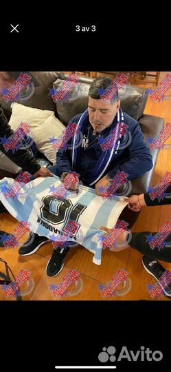 Футболка с автогрофом Диего Марадоны