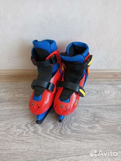 Коньки раздвижные 29-32 р