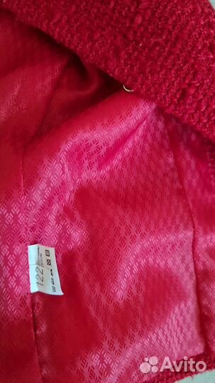 Пиджак для девочки 122