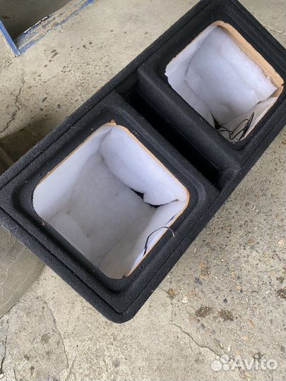 Короб под 2 квадратных сабба 12