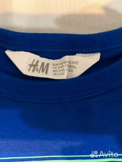 Лонгслив H&M 98 на мальчика