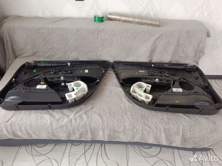 Обшивки дверей карты Renault fluence